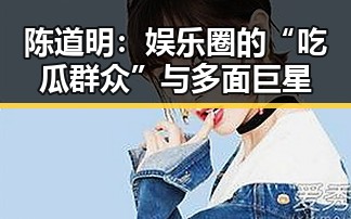 陈道明:娱乐圈的“吃瓜群众”与多面巨星